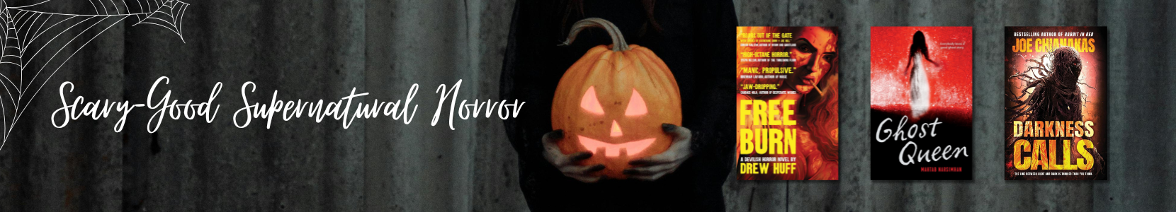 Supernatural horror novels featuring ghosts, demons, and dark forces