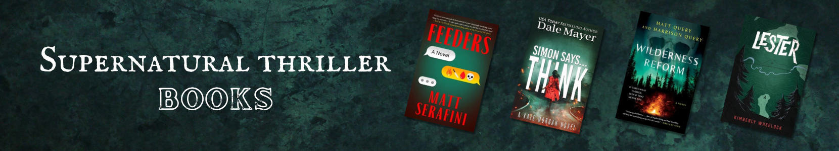 Thrilling novels blending suspense with paranormal forces and eerie mysteries