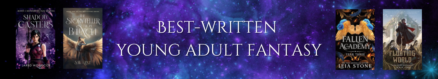 Magical young adult fantasy novels filled with adventure and emotion