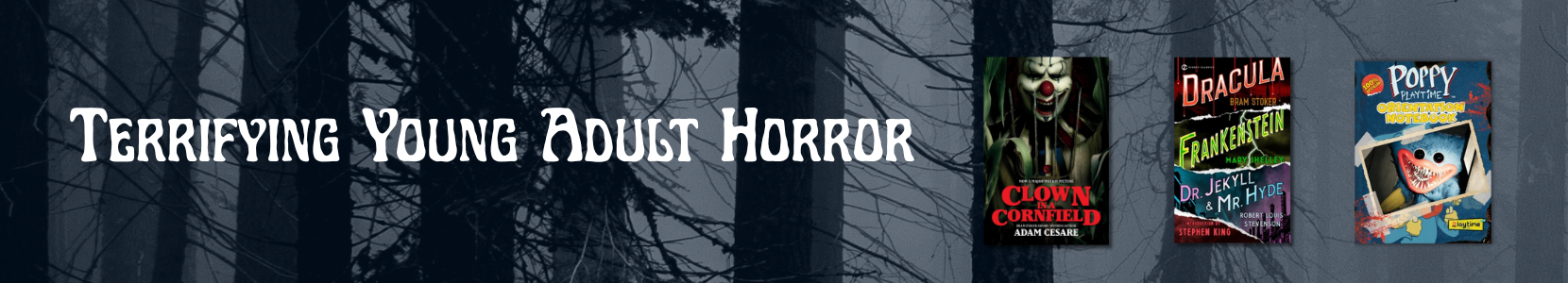 Chilling young adult horror novels with suspense and supernatural twists