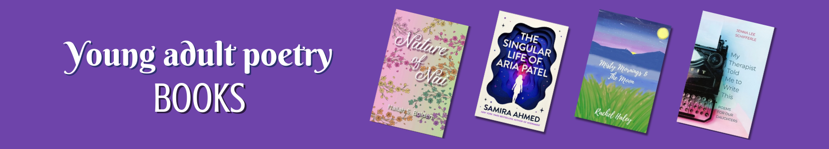 Poetry books for teens exploring identity, love, and growing up